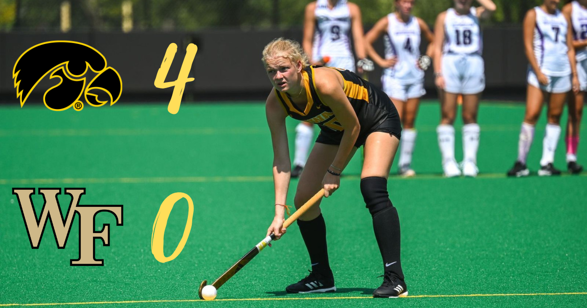 Hawkeyes score three second half goals, defeat 12 Wake Forest