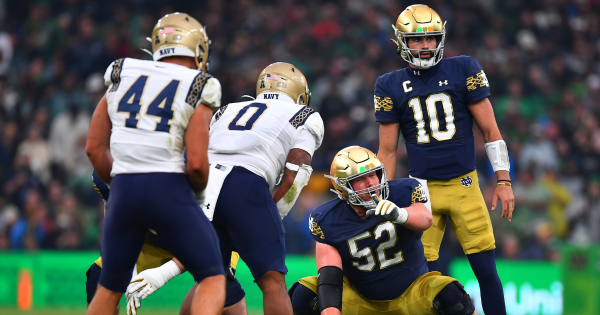 Joel Klatt Explains How Sam Hartmans Week 0 Performance Impacts Notre