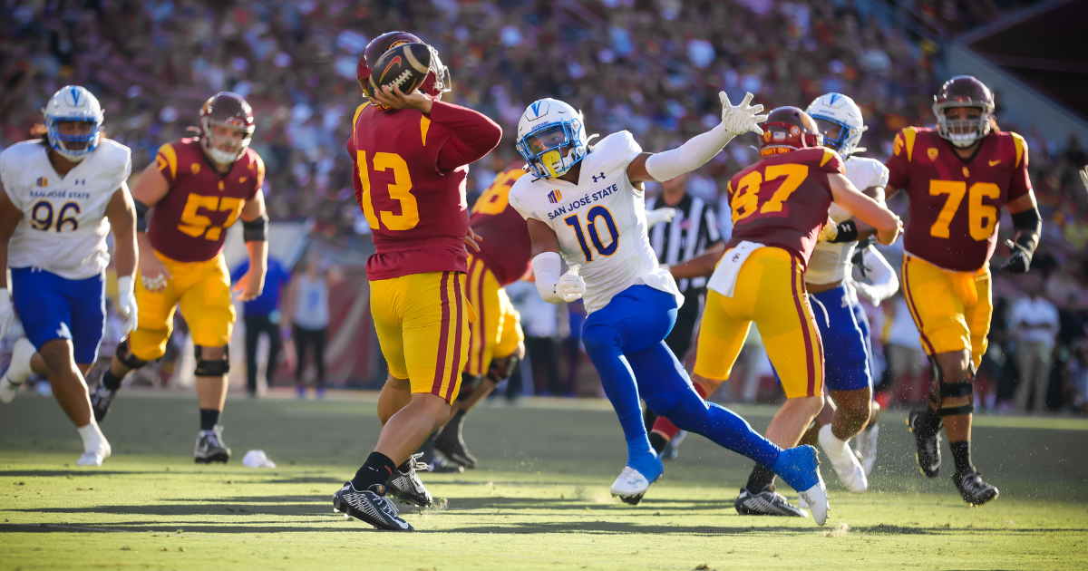 USC vs San Jose State - Los Angeles Coliseum