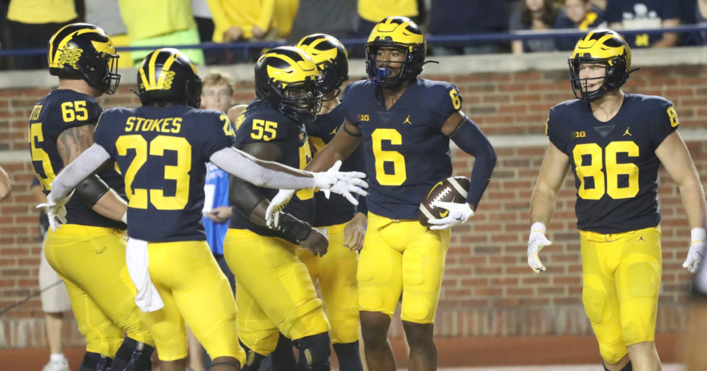 Michigan Wolverines football Cornelius Johnson