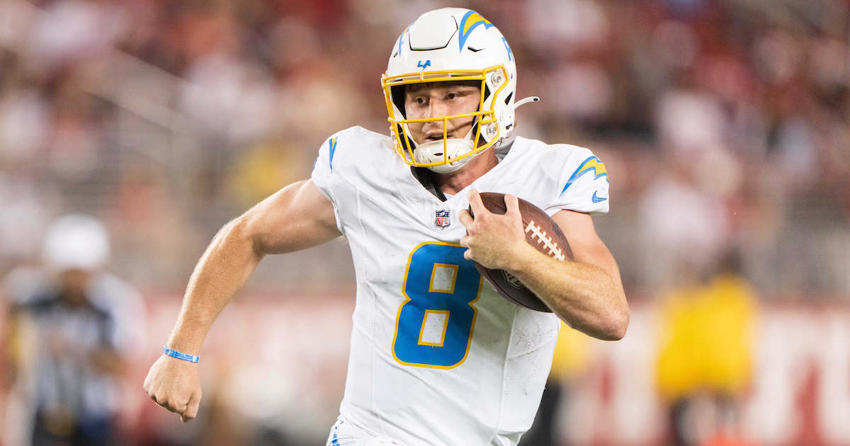 Report: Chargers waive rookie QB Max Duggan - NBC Sports