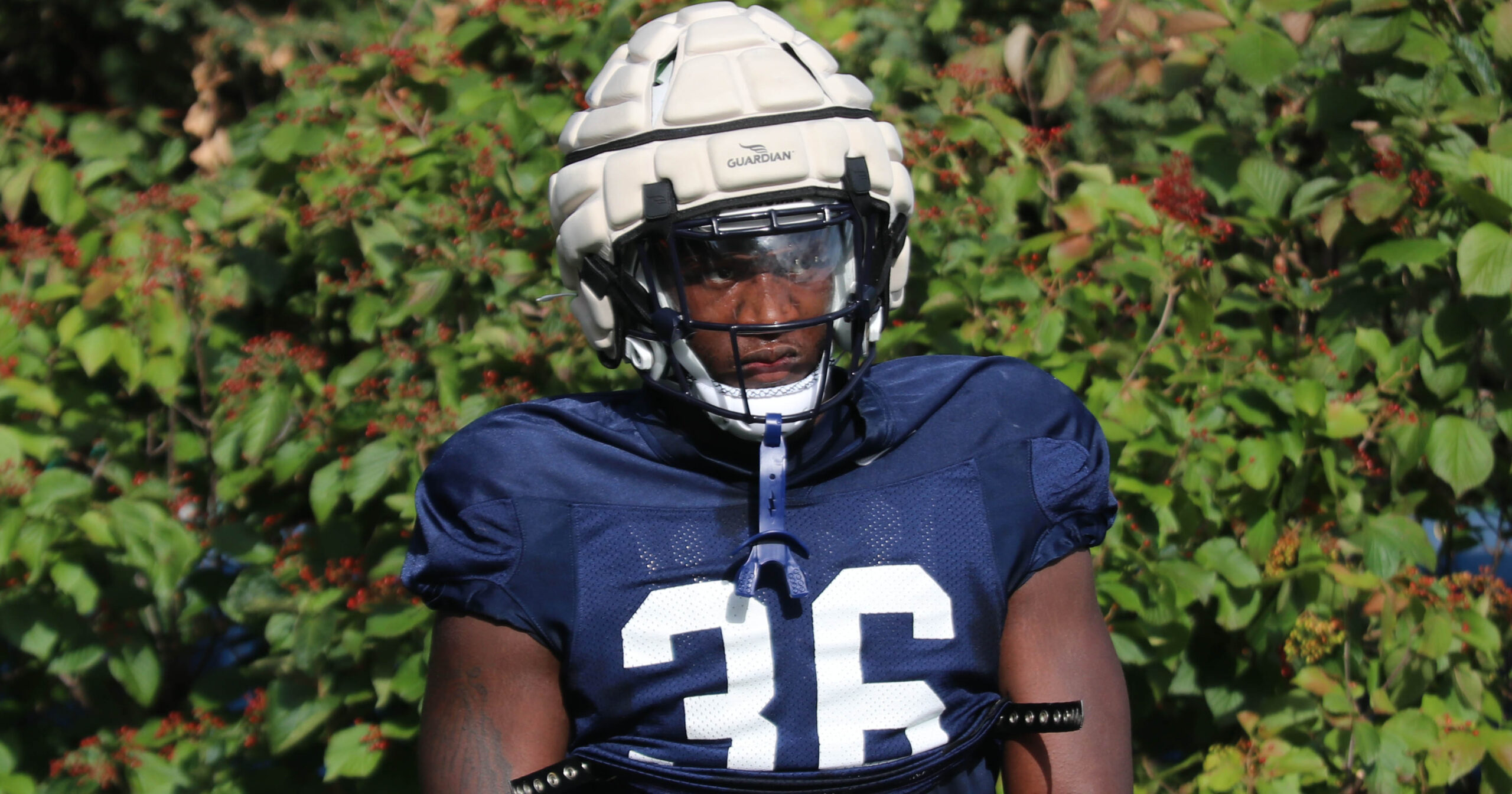 Defensive end Zuriah Fisher