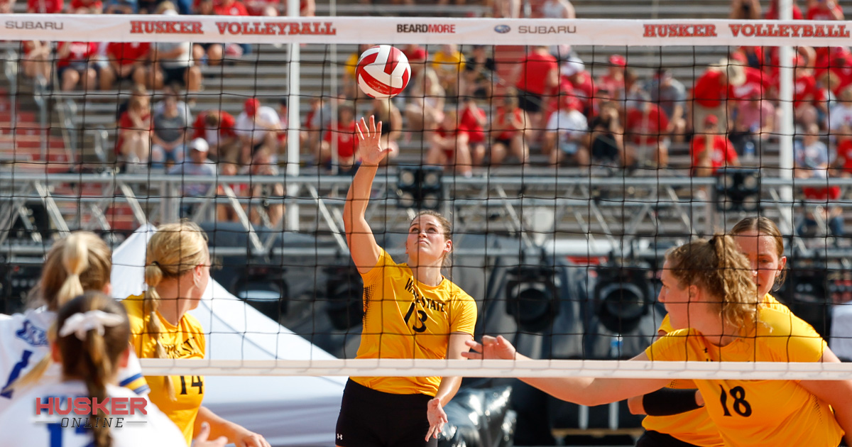 Photo Gallery Volleyball Day in Nebraska in Memorial Stadium