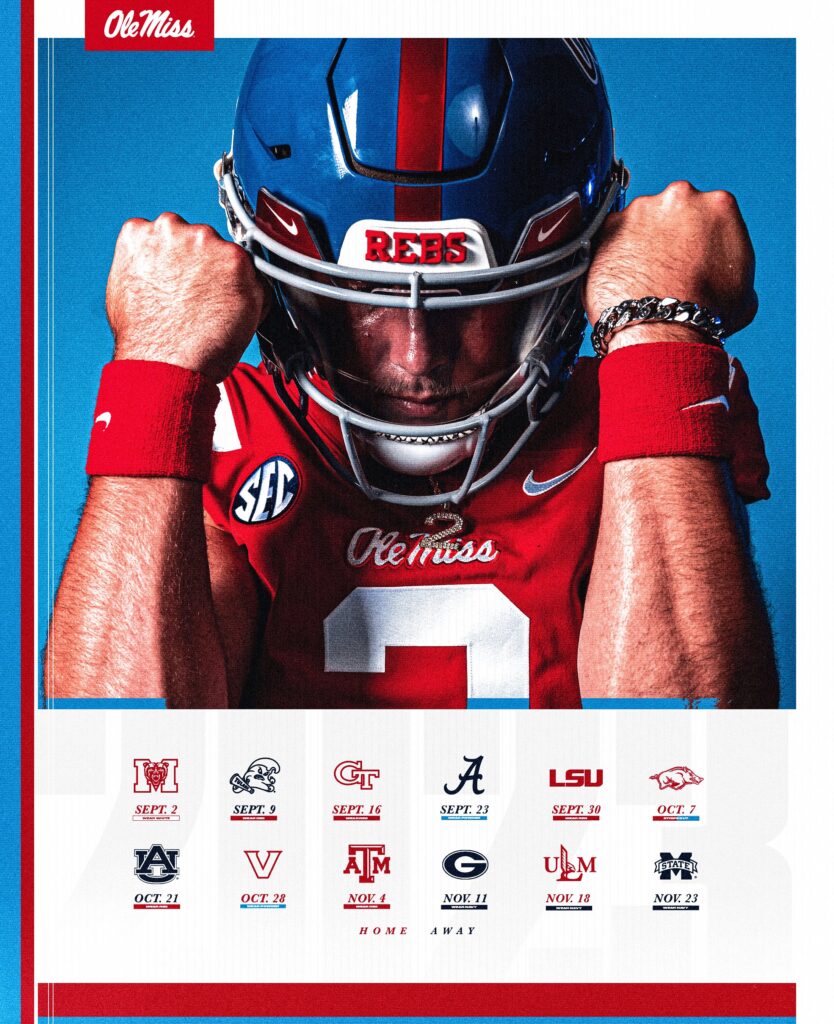 Ole Miss Releases 2023 Football Schedule - Ole Miss Athletics