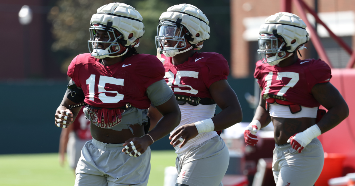 Tide's Lewis back at practice but not cleared to play