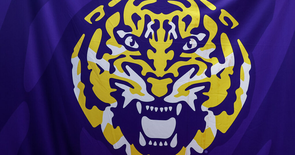 LSU basketball logo