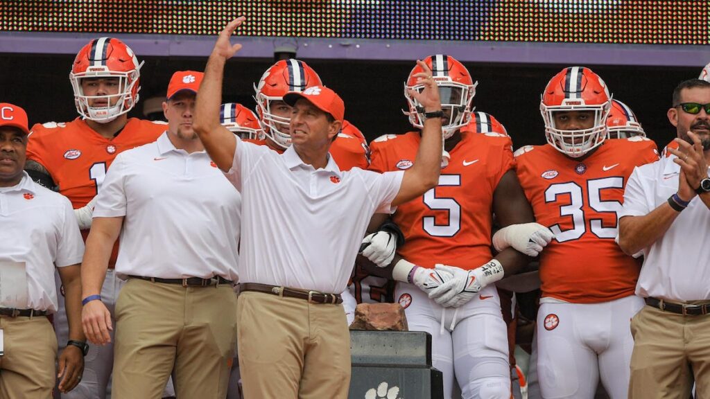 Clemson Dabo Swinney CFP