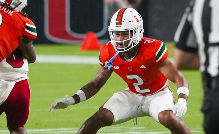 Miami CB Daryl Porter, Jr. shares take ahead of Clemson