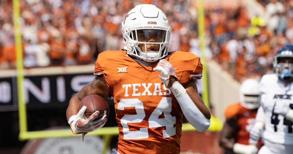 Texas RB Jonathon Brooks