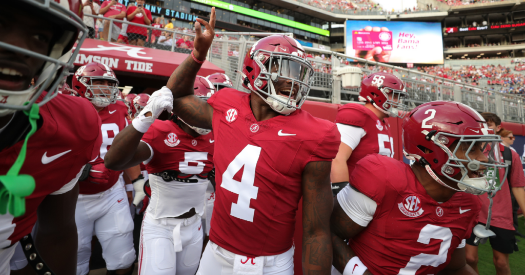 Alabama QB Jalen Milroe