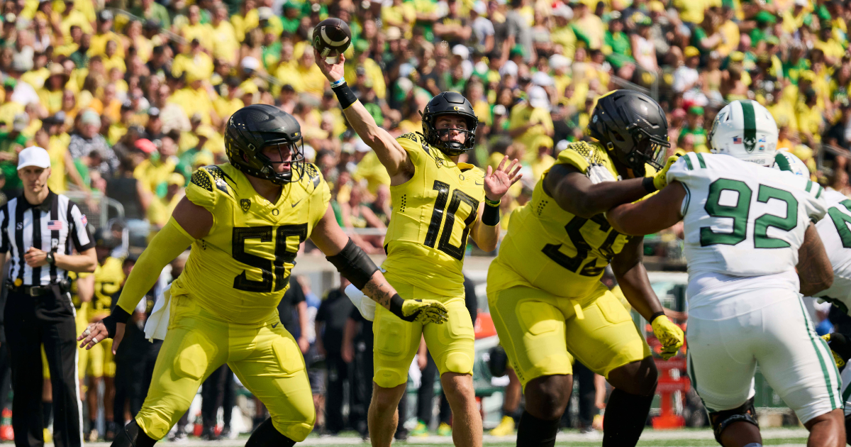 Four Takeaways From Oregon's Blowout Week 1 Win Over Portland State - On3