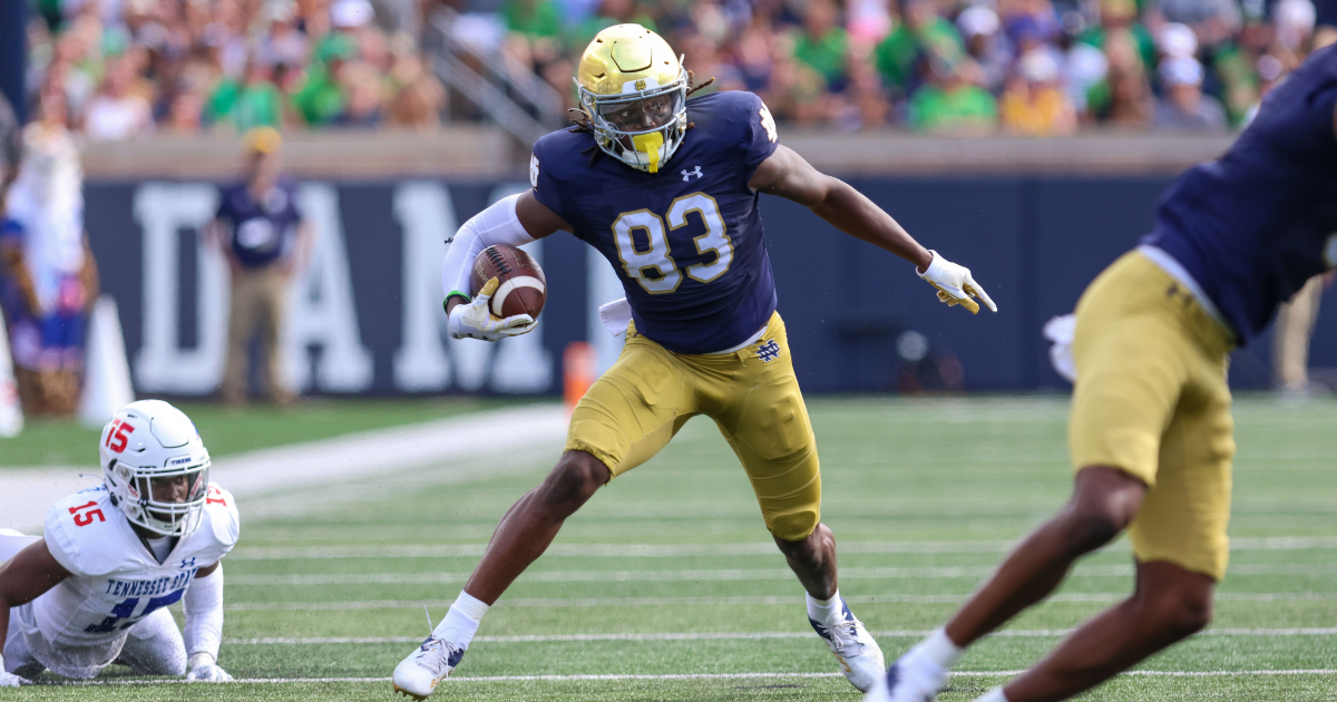 What can Irish expect from Notre Dame senior WRs Deion Colzie, Jayden Thomas?