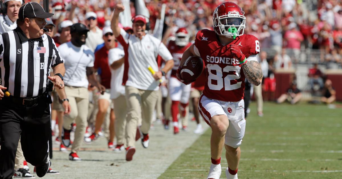 OU wide receiver Gavin Freeman enters transfer portal On3