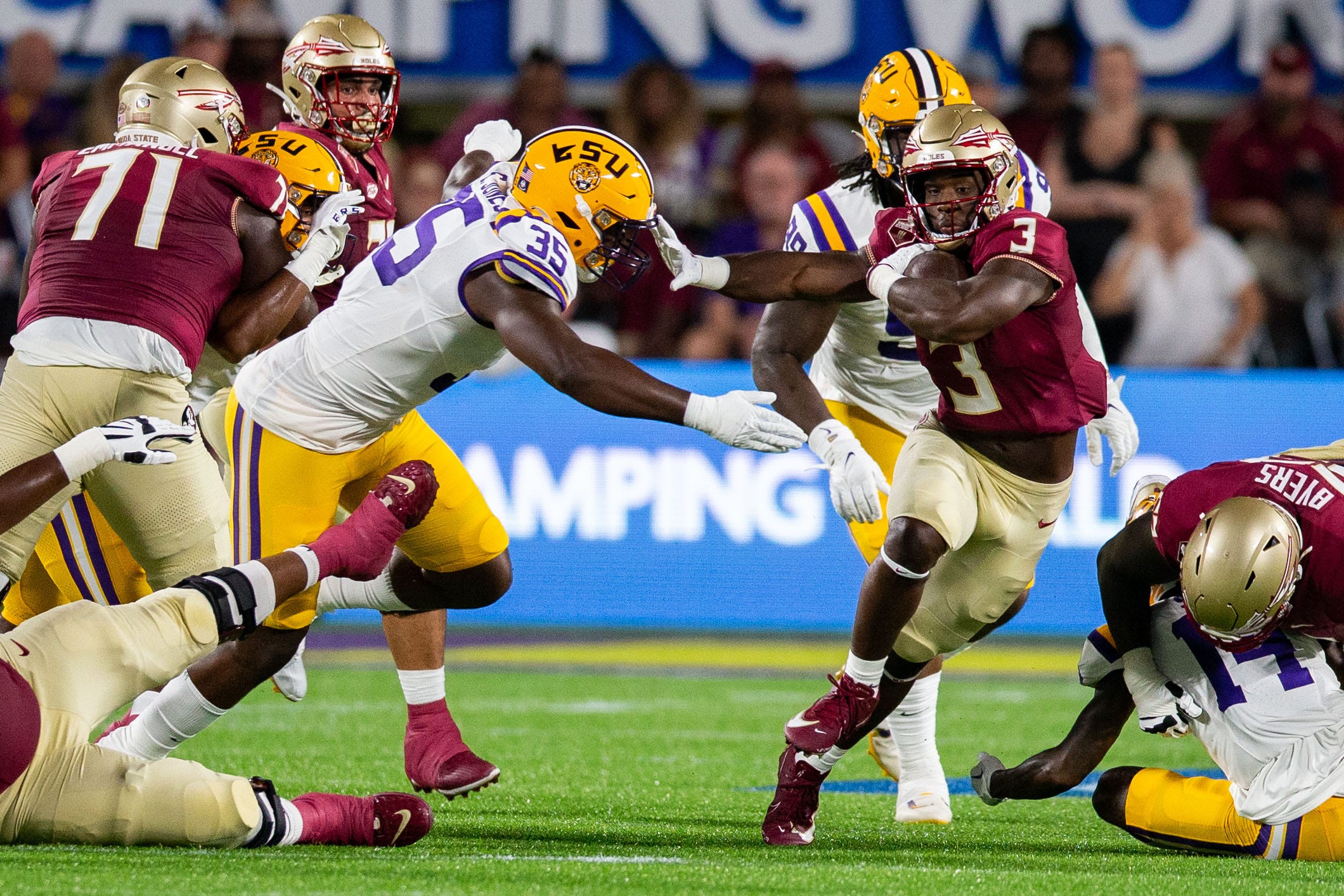 LSU loses to Florida State in season opener 45-24