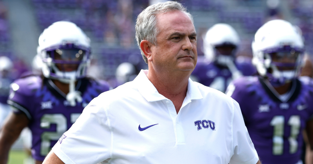 TCU HC Sonny Dykes