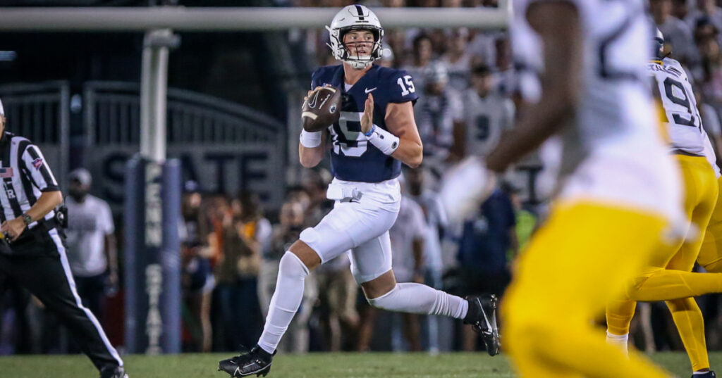 Penn State quarterback Drew Allar