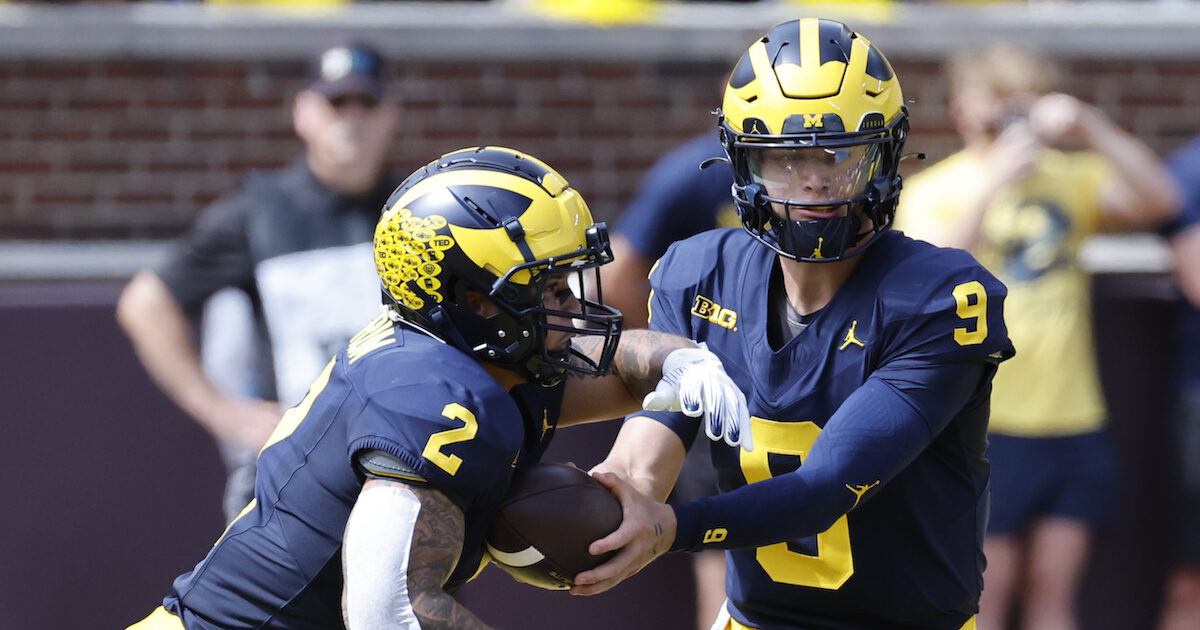 Michigan football s Blake Corum J.J. McCarthy in Heisman vote