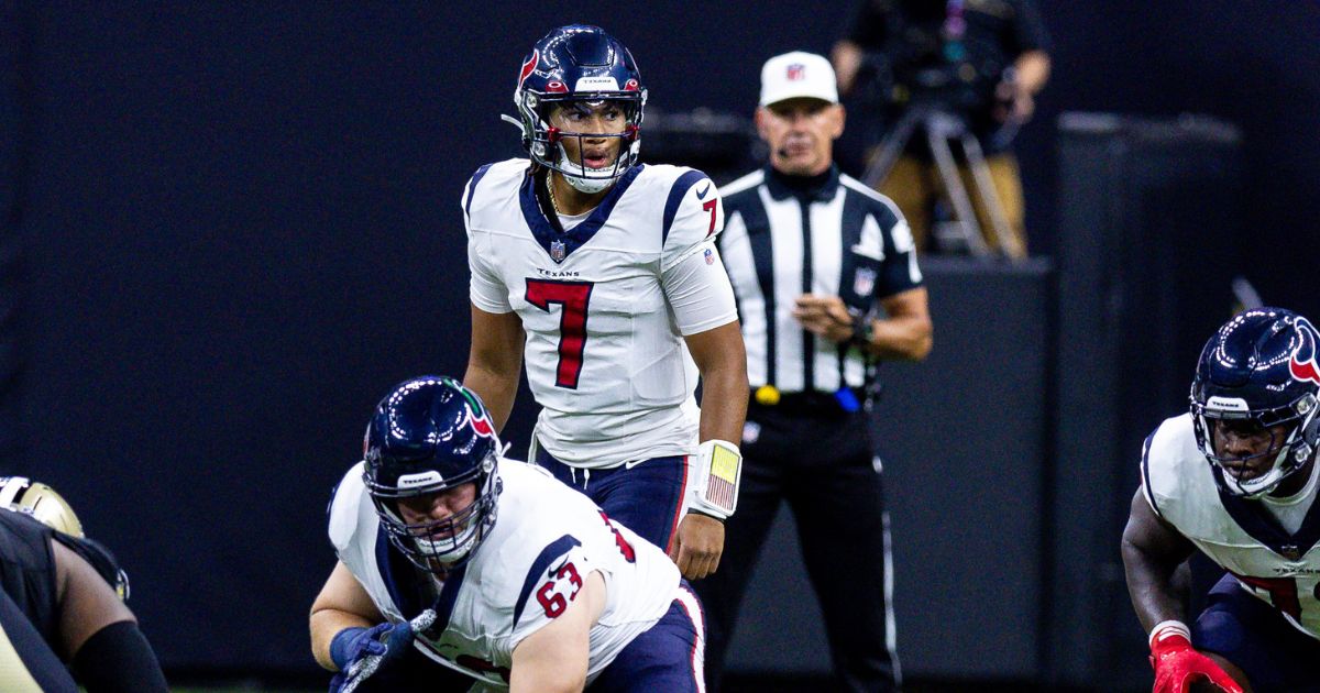 Houston Texans rookie QB CJ Stroud named starter for team's first