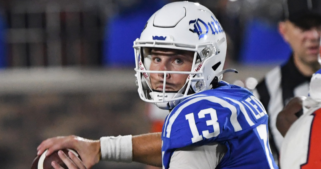 Duke QB Riley Leonard