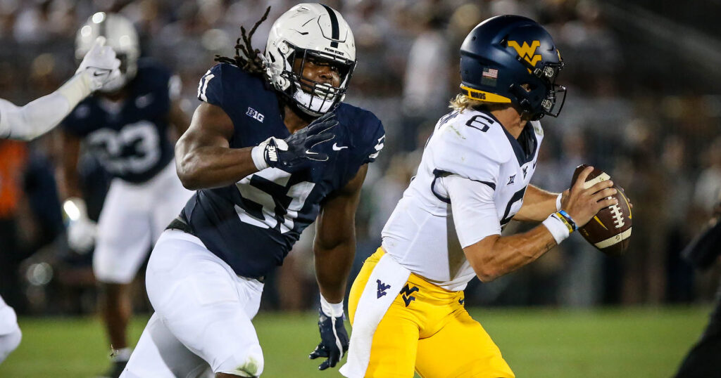 Penn State defensive lineman Hakeem Beamon