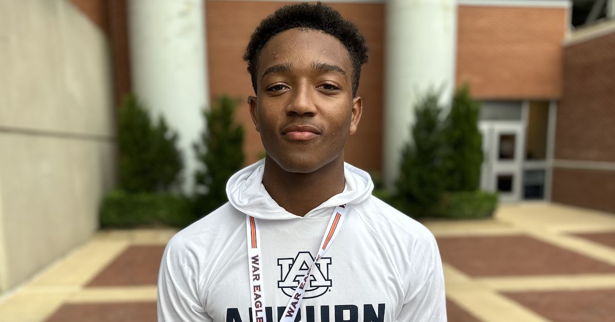 Class of 2026 Buford (Ga.) DB Nassir McCoy visits Auburn