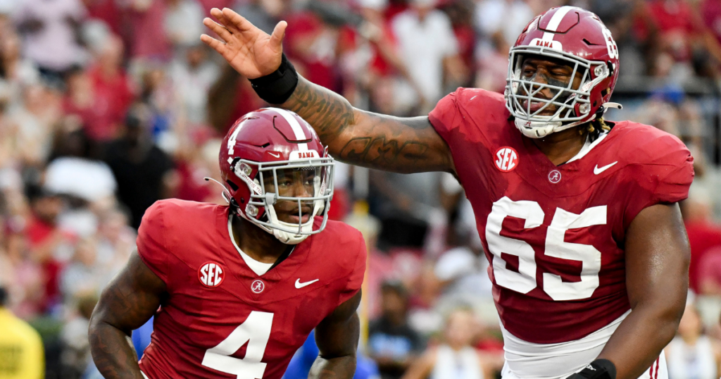 Alabama QB Jalen Milroe, OT JC Latham