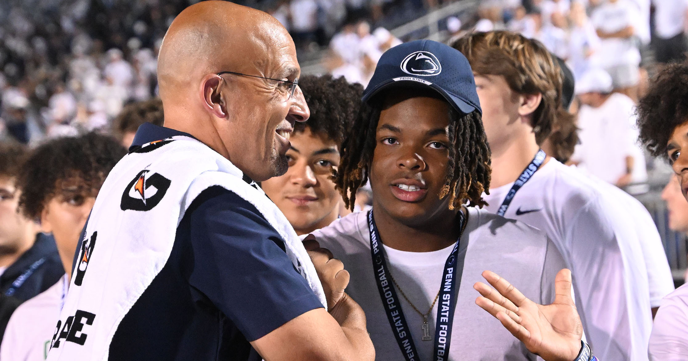 Head coach James Franklin