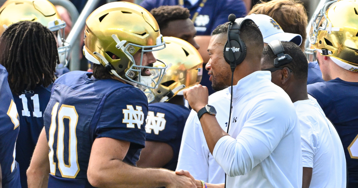 How Notre Dame QB Sam Hartman Has Been The Best QB In The Country So Far