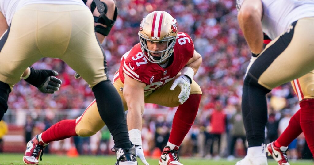 49ers' Nick Bosa continues holdout, Week 1 status in doubt