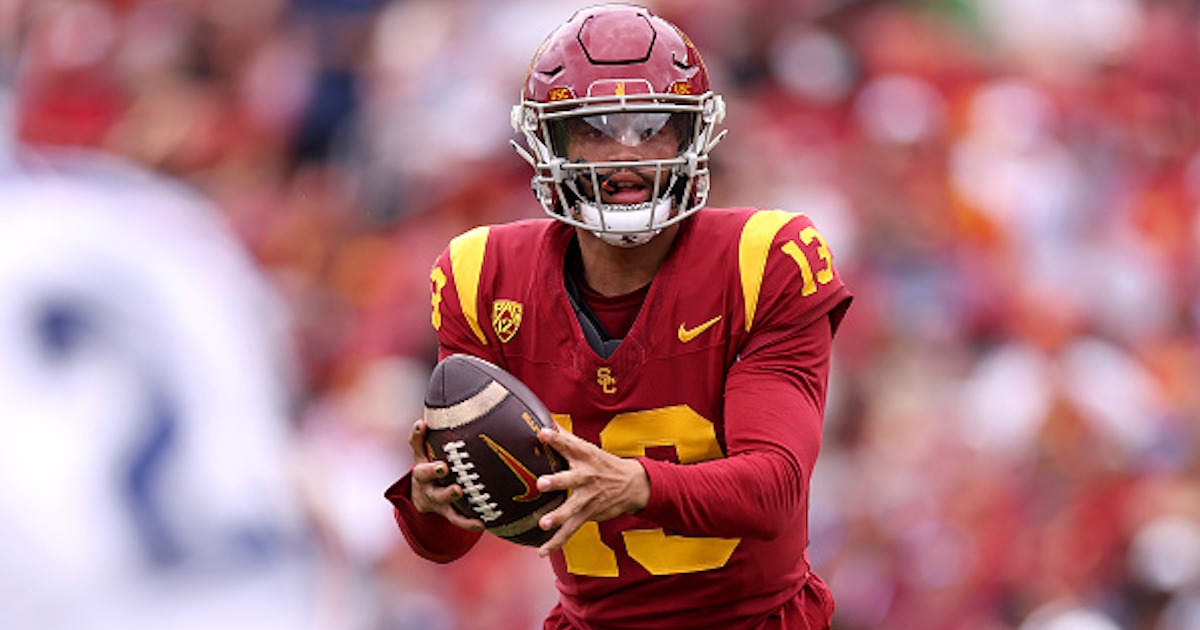 Caleb Williams Father ‘hes Got Two Shots At The Apple Could Return To Usc Instead Of Nfl