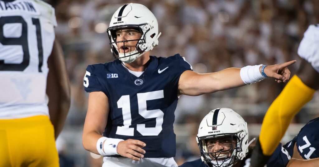 penn-state-head-coach-james-franklin-explains-managing-week-one-hype-surrounding-quarterback-drew-allar