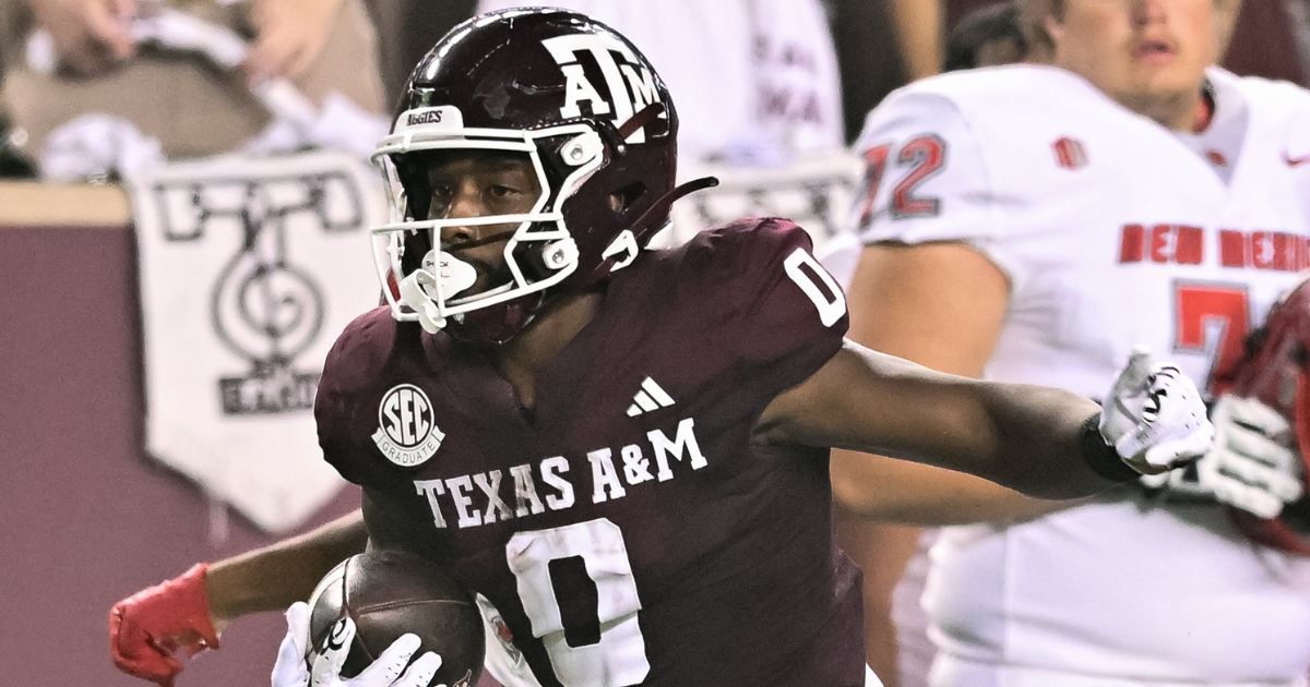 Ainias Smith will miss Texas A&M football bowl game