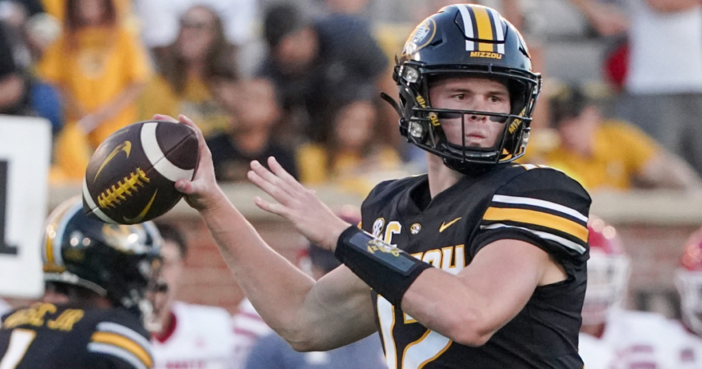 Missouri QB Brady Cook