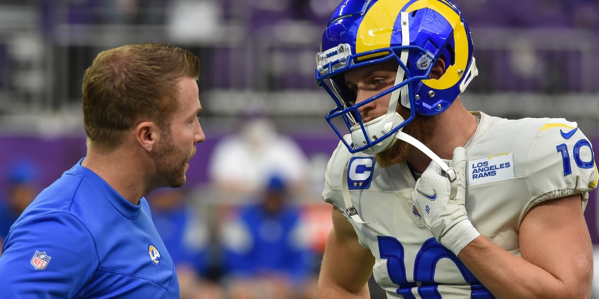 Rams WR Cooper Kupp could land on IR, Sean McVay says