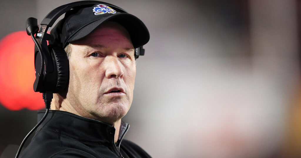 Kansas HC Lance Leipold