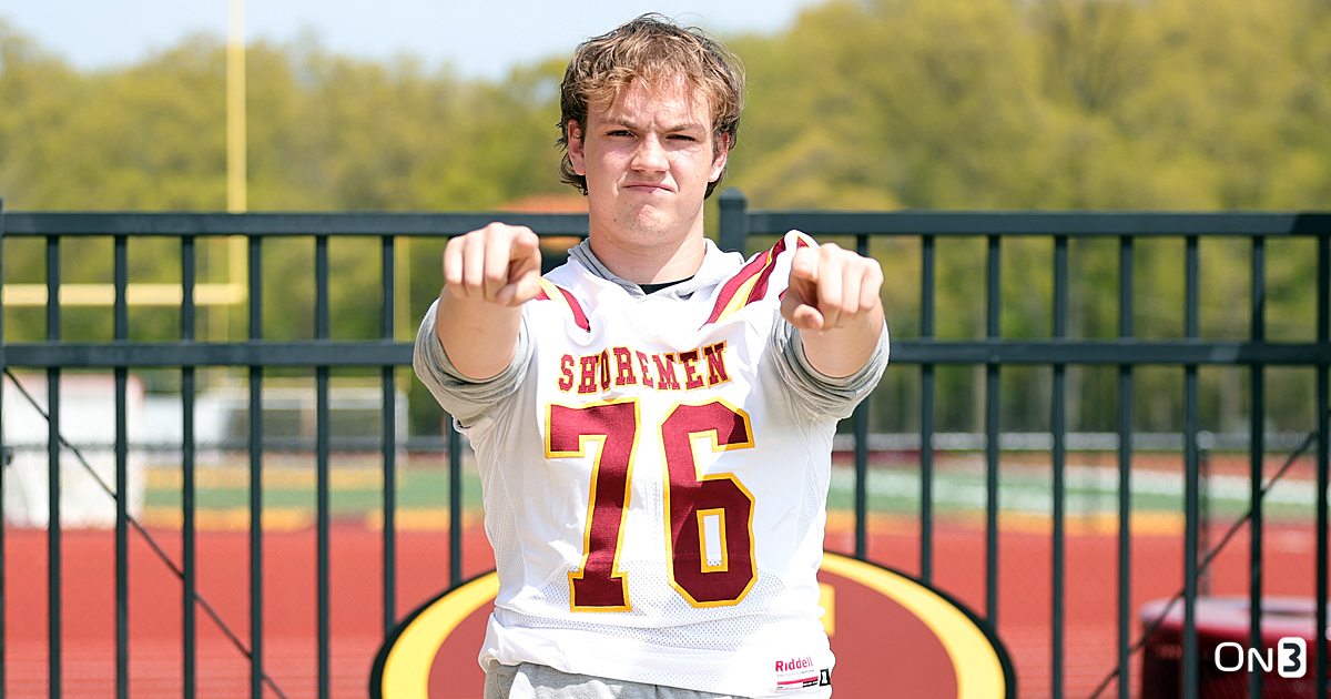 Four-star 2026 OL Max Riley looking at a few fall game visits