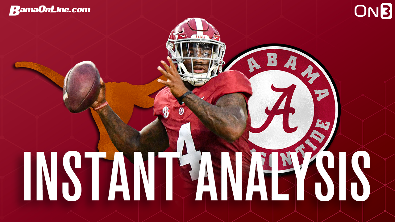 Instant Analysis: Texas 34, Alabama 24