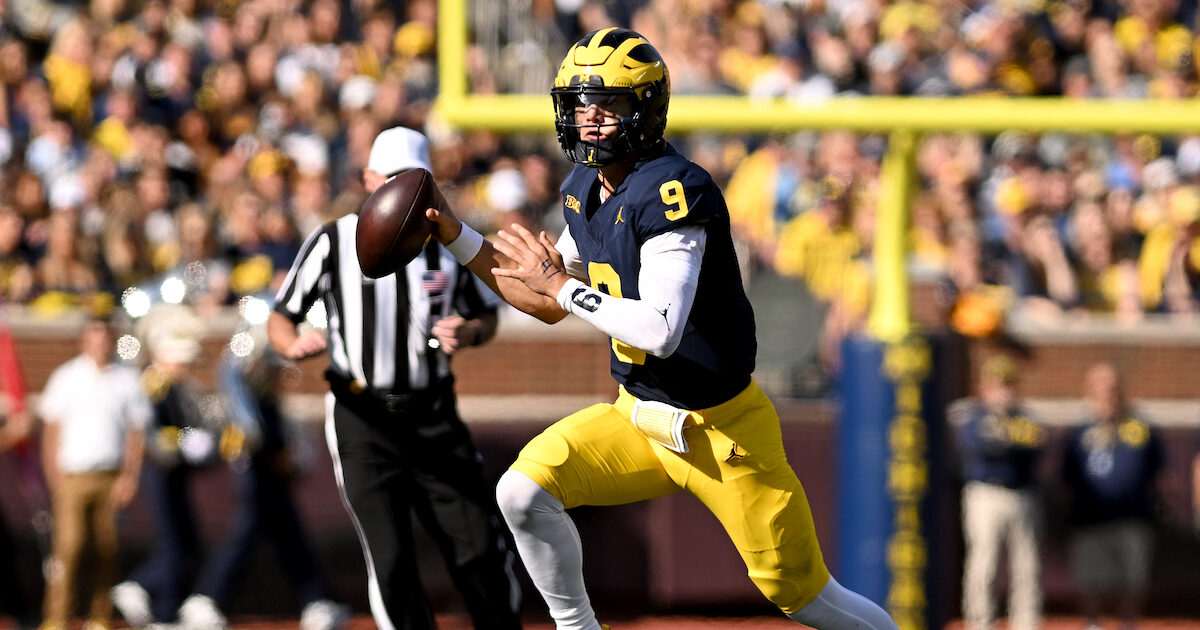 Michigan football WR Mike Sainristil: Nico Collins unsure on return