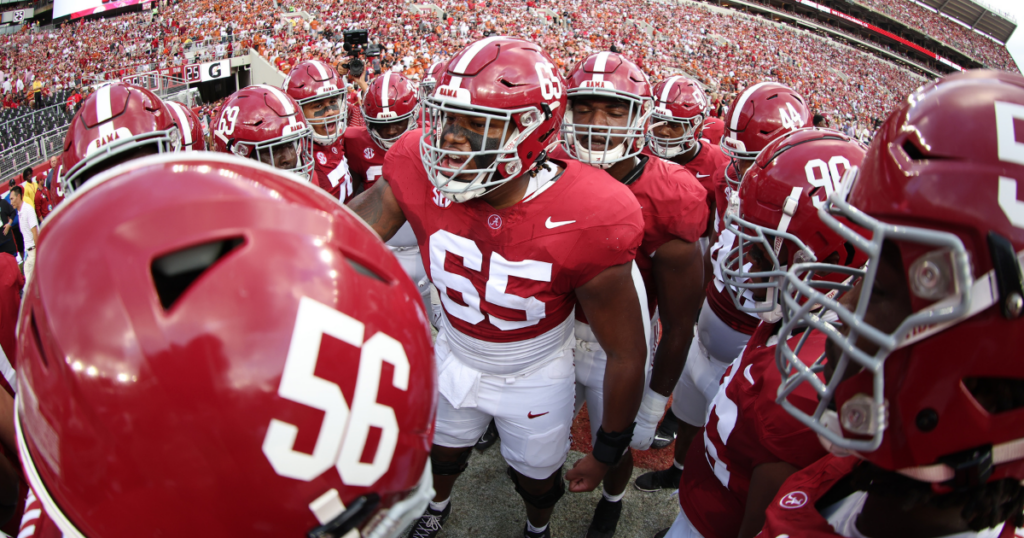 Alabama OL JC Latham