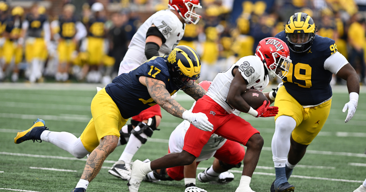 Snap counts and PFF grades from Michigan's win against UNLV