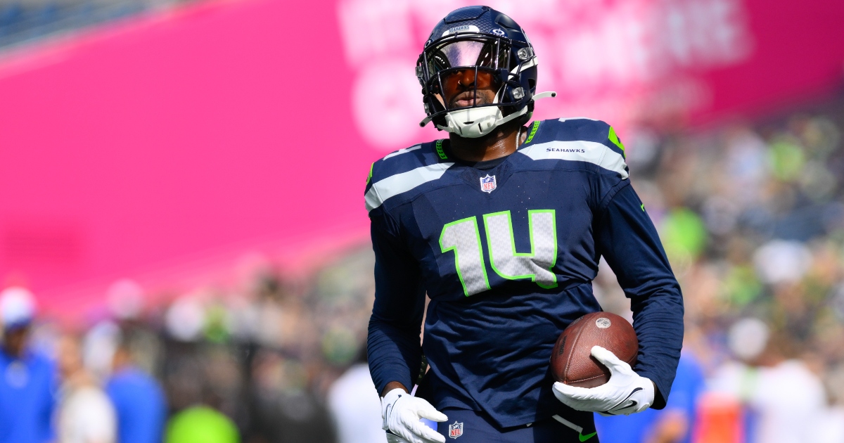 Seahawks' DK Metcalf fined for hit on Ahkello Witherspoon