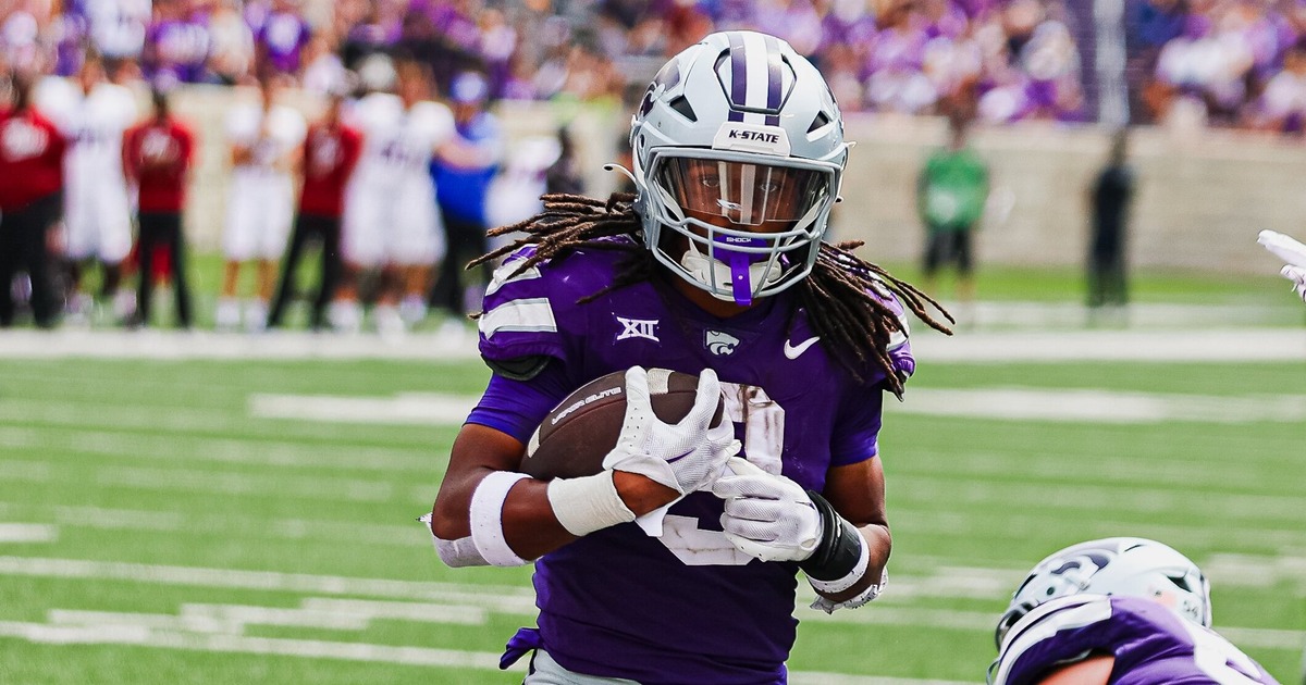 Kansas State RB Treshaun Ward enters NCAA Transfer Portal