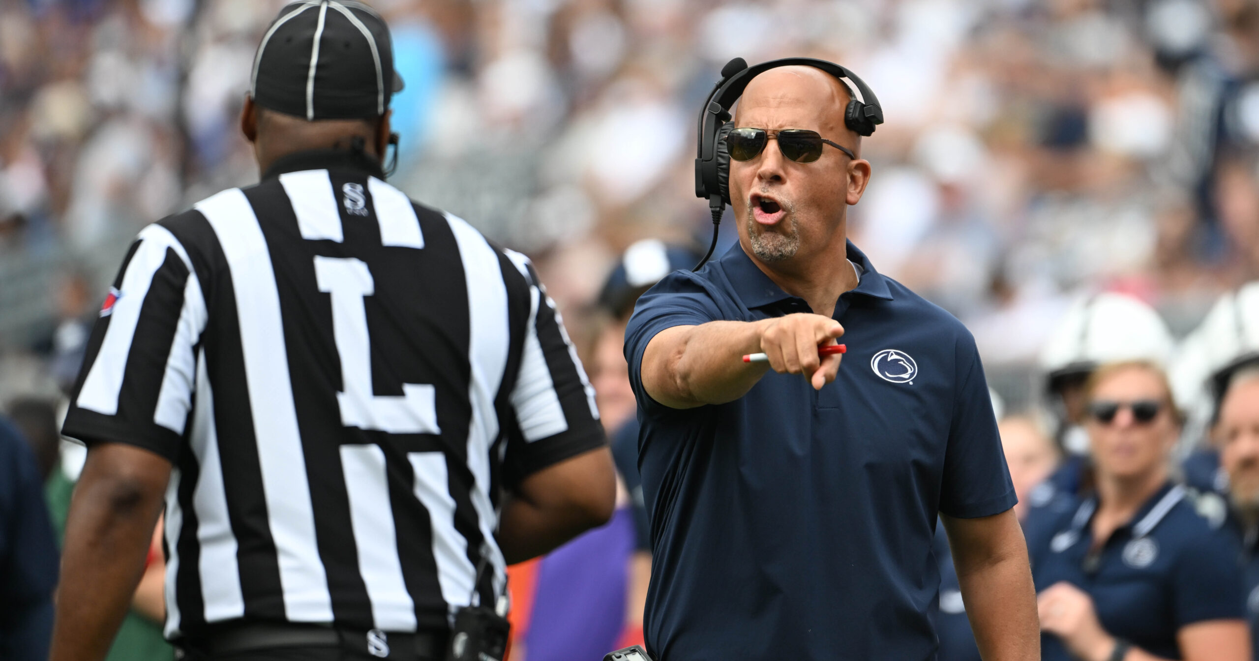 Penn State head coach James Franklin