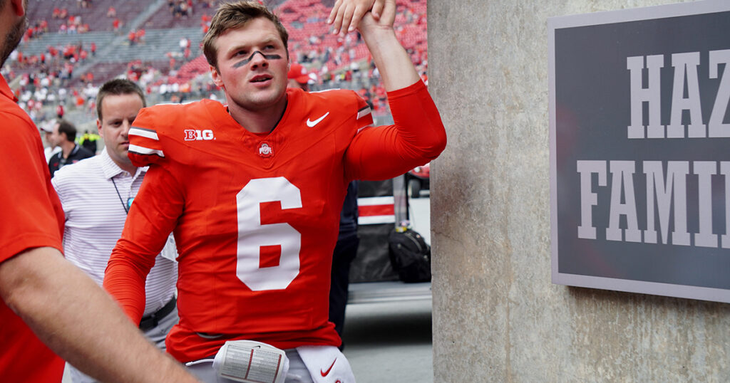 Ohio State QB Kyle McCord