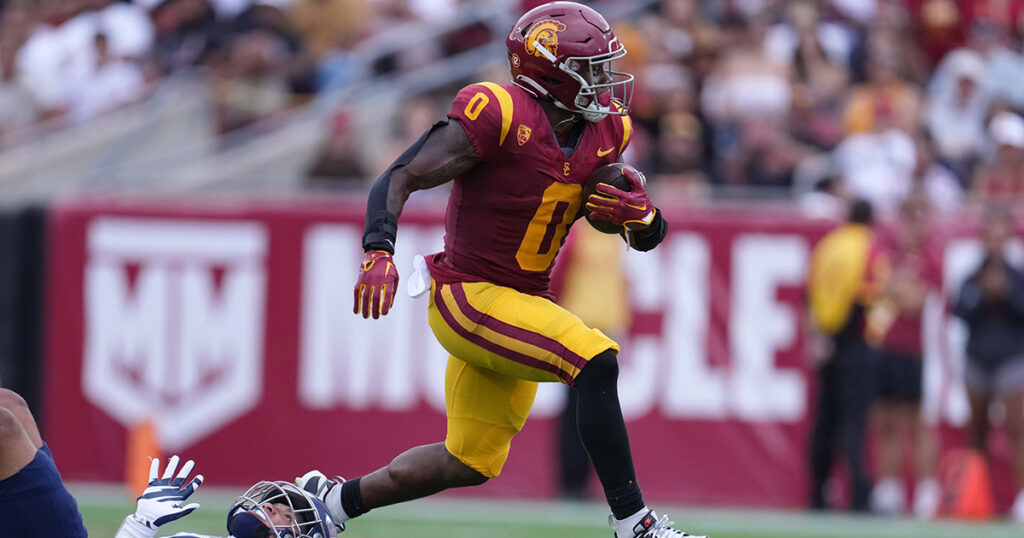 USC running back MarShawn Lloyd