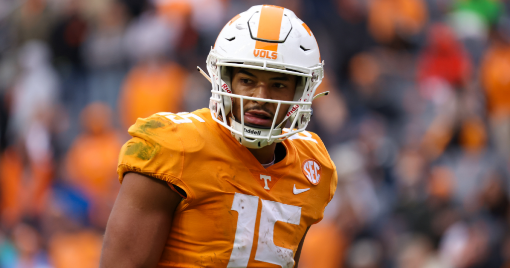 Tennessee receiver Bru McCoy opened up on what it's like to be the Vols' cookie monster