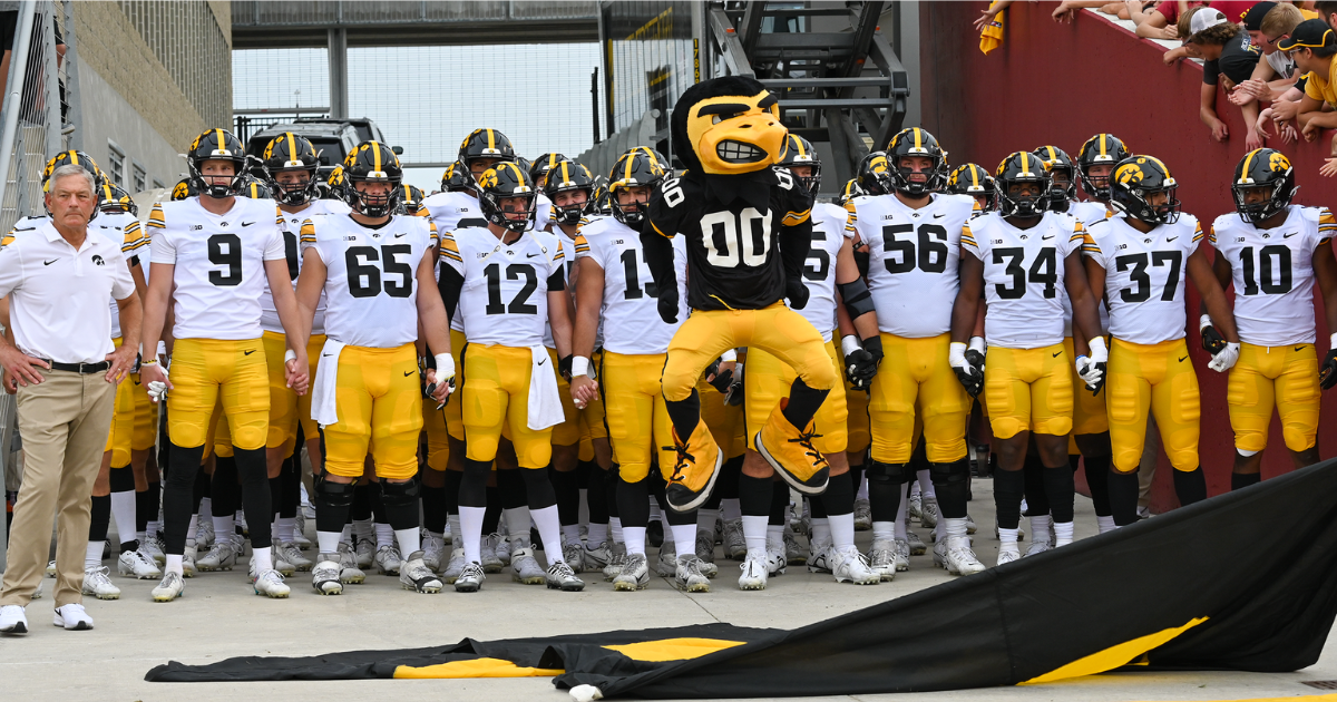 Iowa Hawkeyes starters and how they were ranked as recruits