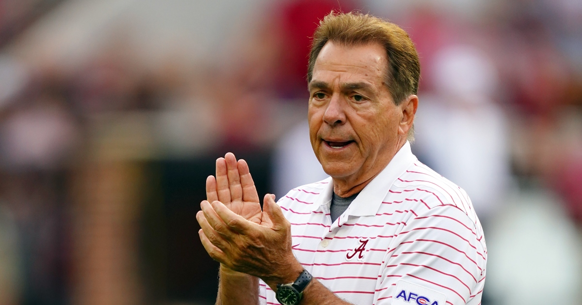 Nick Saban explains impact for Alabama program to play in Tampa Bay