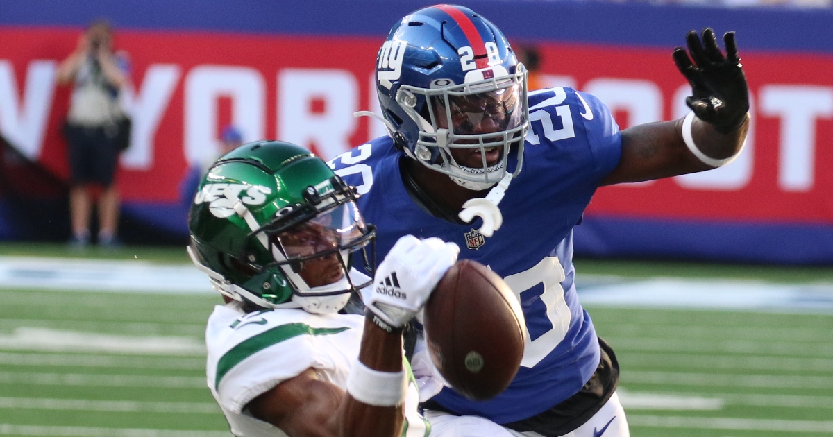 Giants CB Amani Oruwariye stretchered off practice field, leaves on  ambulance