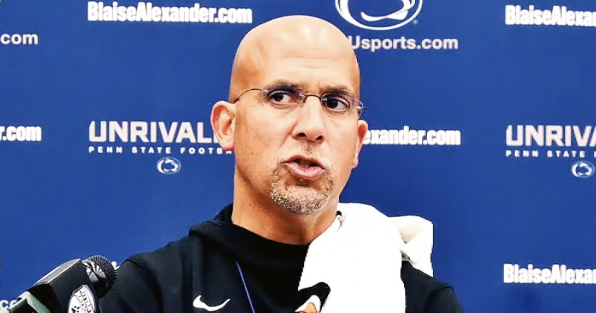 Everything Penn State Coach James Franklin Said After Practice Before ...